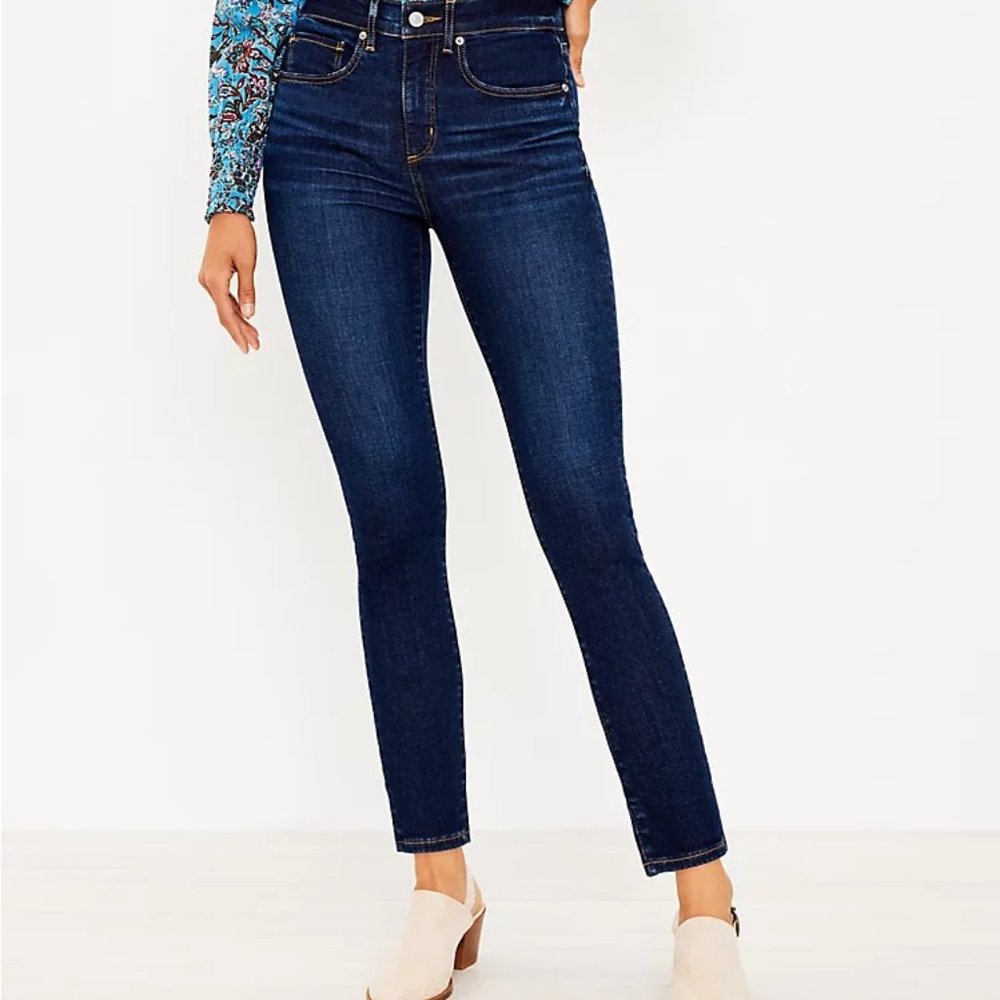 LOFT Modern Skinny Jeans sz 29/8